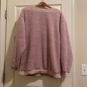 Fashion Nova oversized plush sweater
